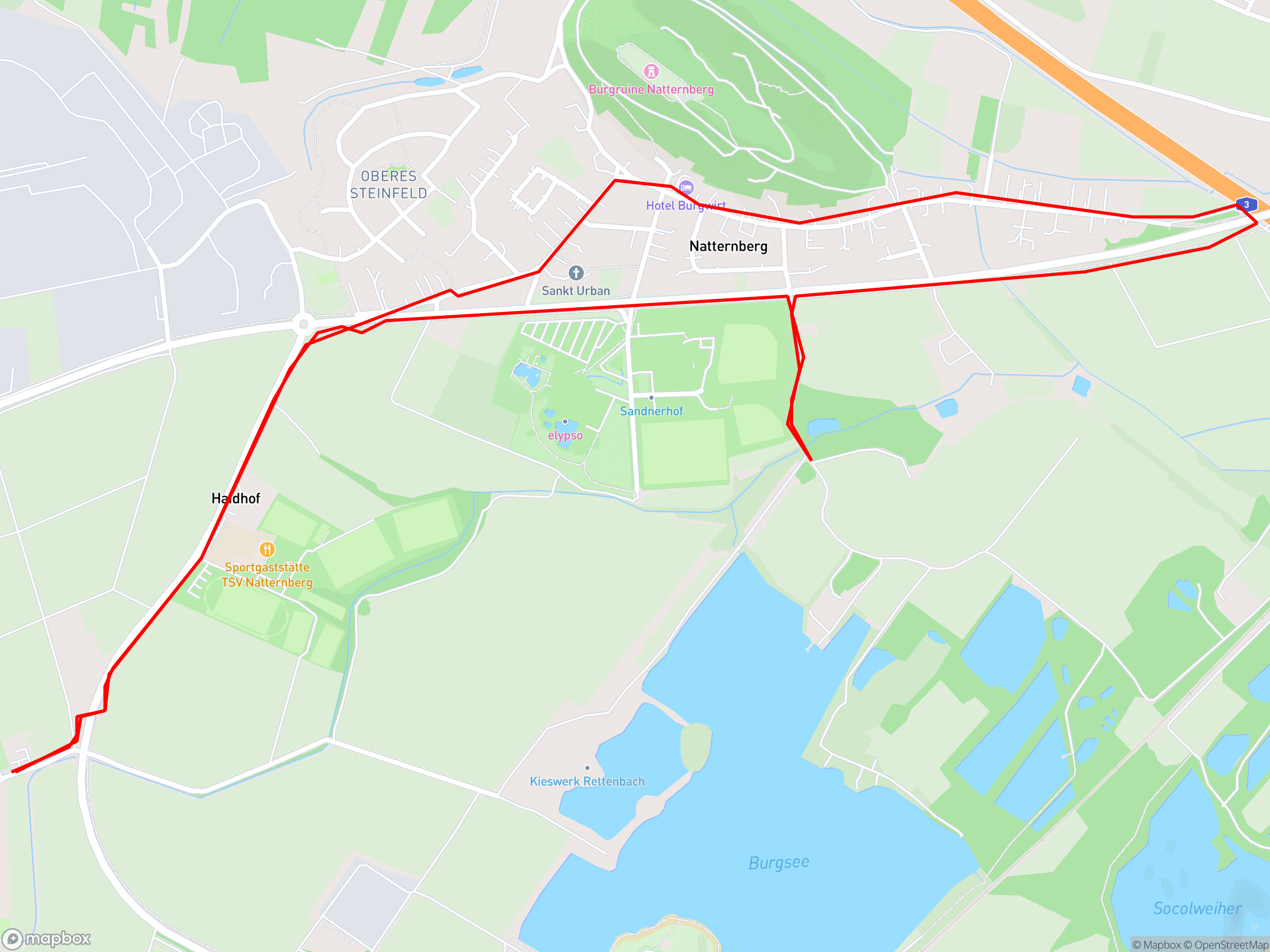 Karte der Aufzeichnung