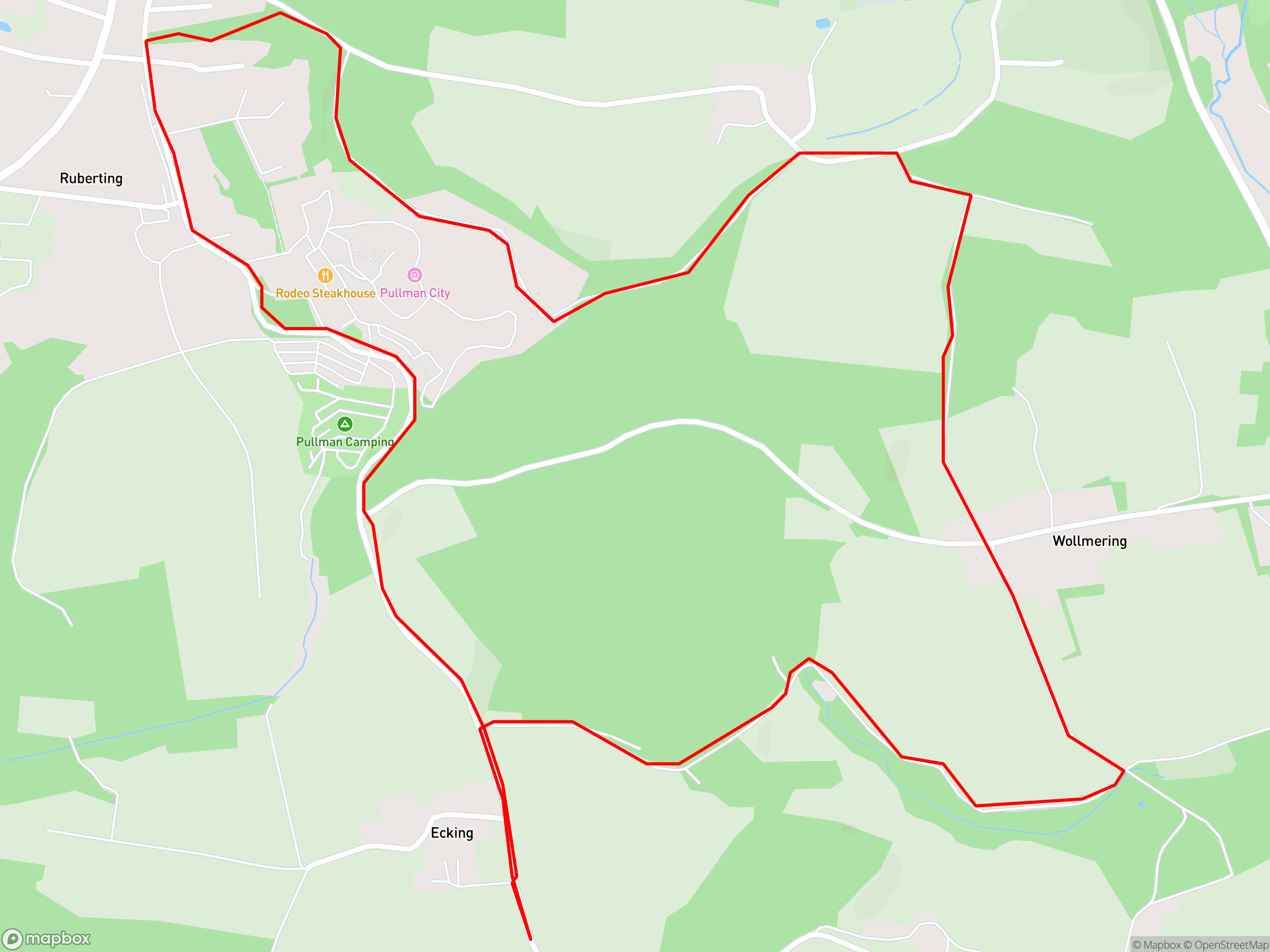 Karte der Aufzeichnung