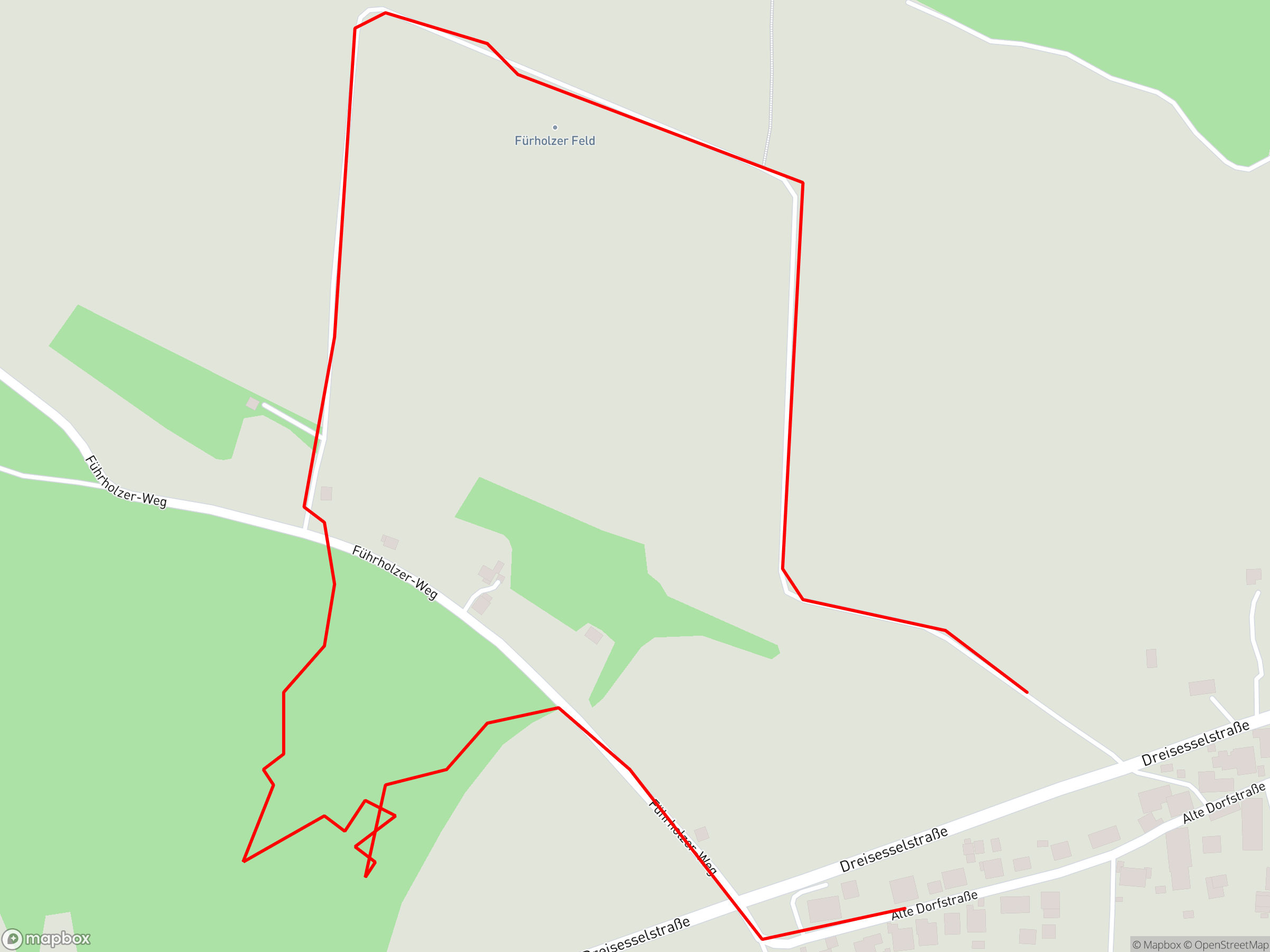 Karte der Aufzeichnung